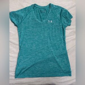 Under Armour Women's Aqua Short Sleeve Tee